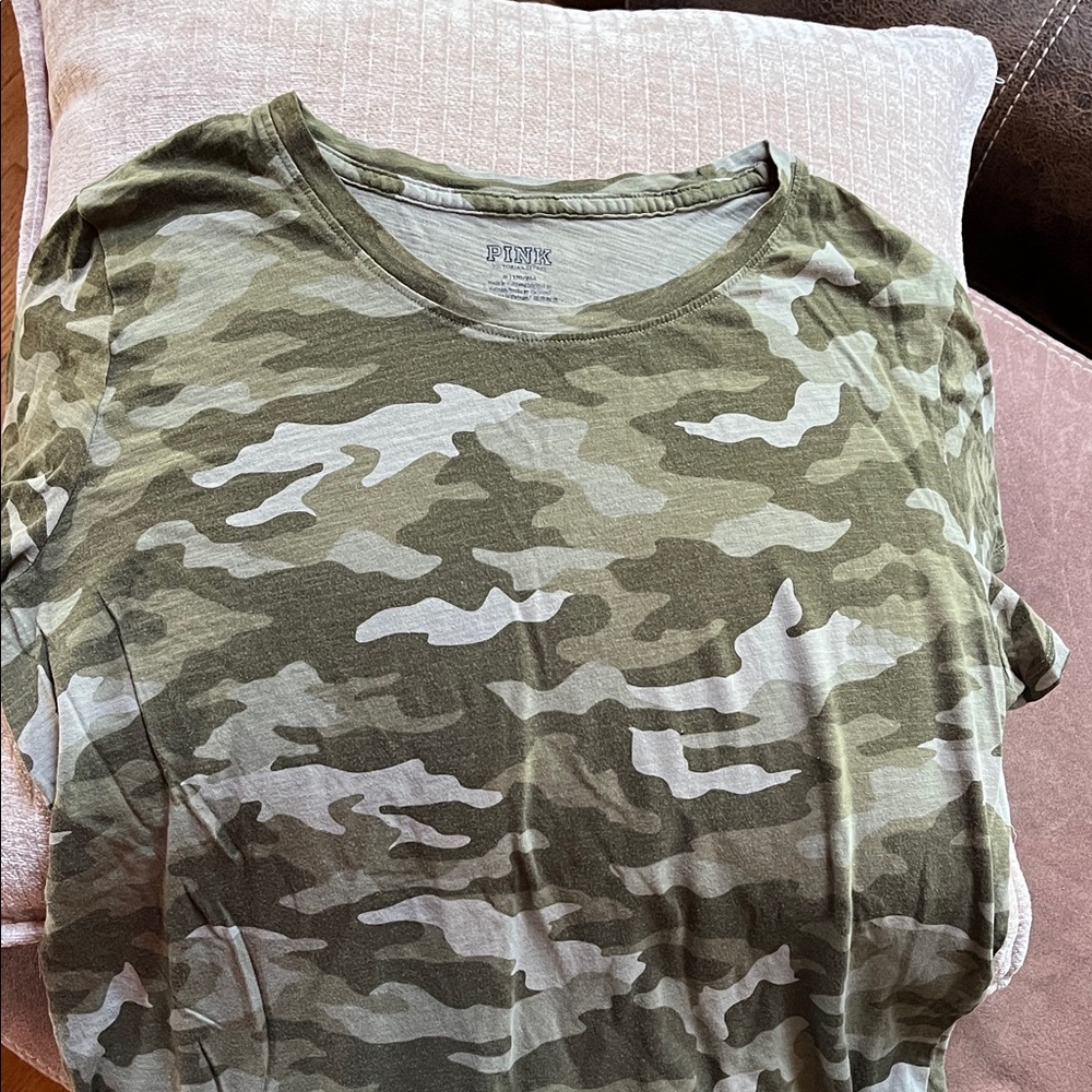 Pink Camouflage T-Shirt